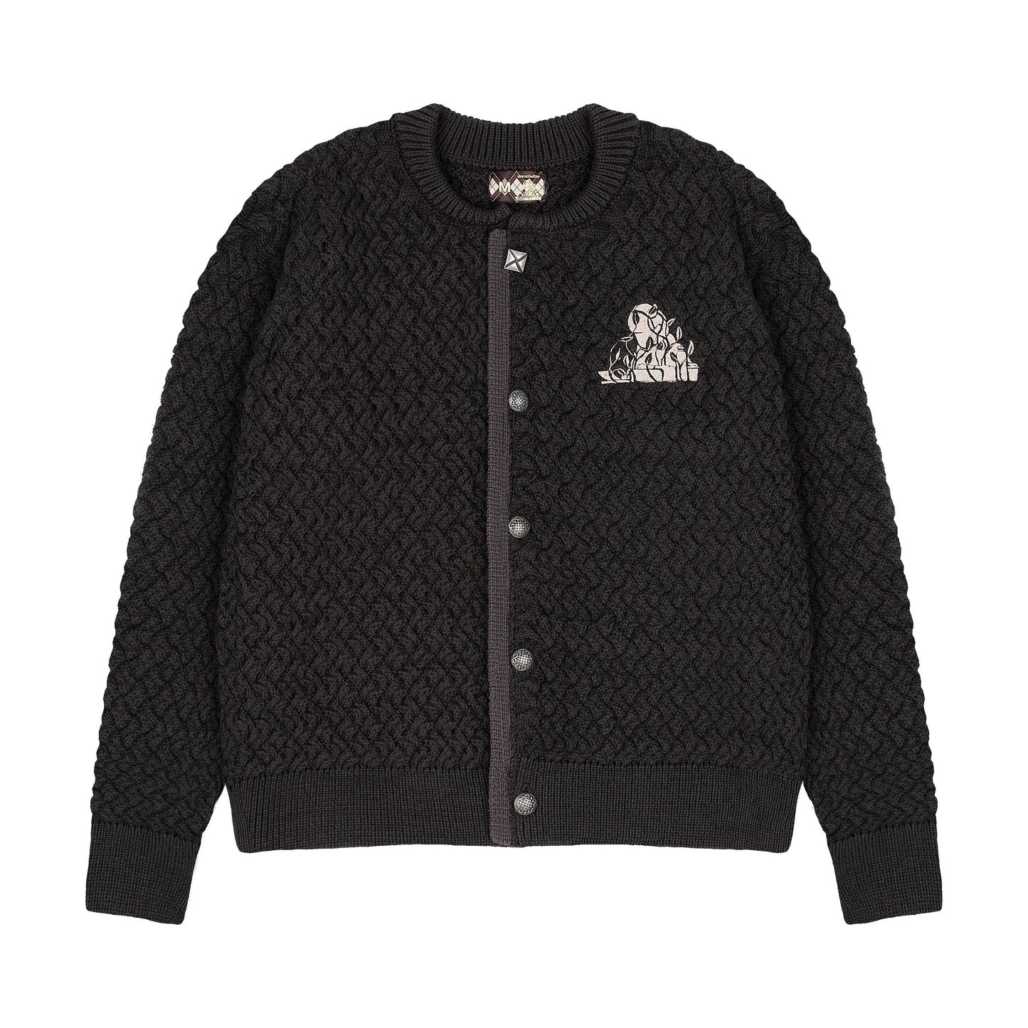 "garden of eden" Cardigan anthracite