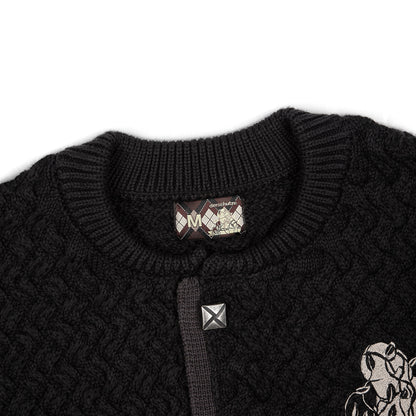 "garden of eden" Cardigan anthracite