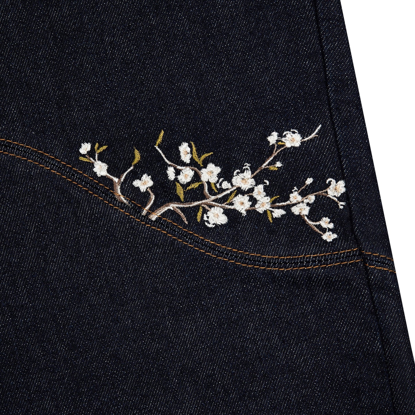"blossom" raw Denim