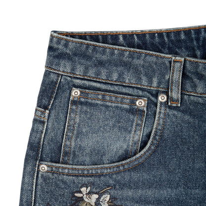 "garden of eden" indigo Denim