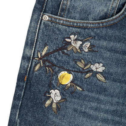 "garden of eden" indigo Denim