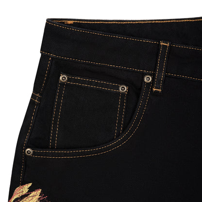 "garden of eden" Denim black