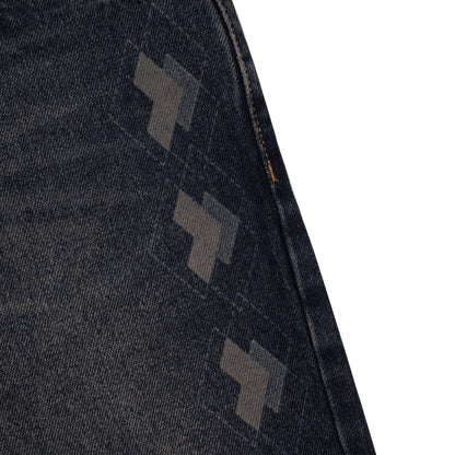 "on air" dark indigo Denim