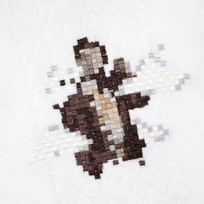 "on air" Polo knit off white