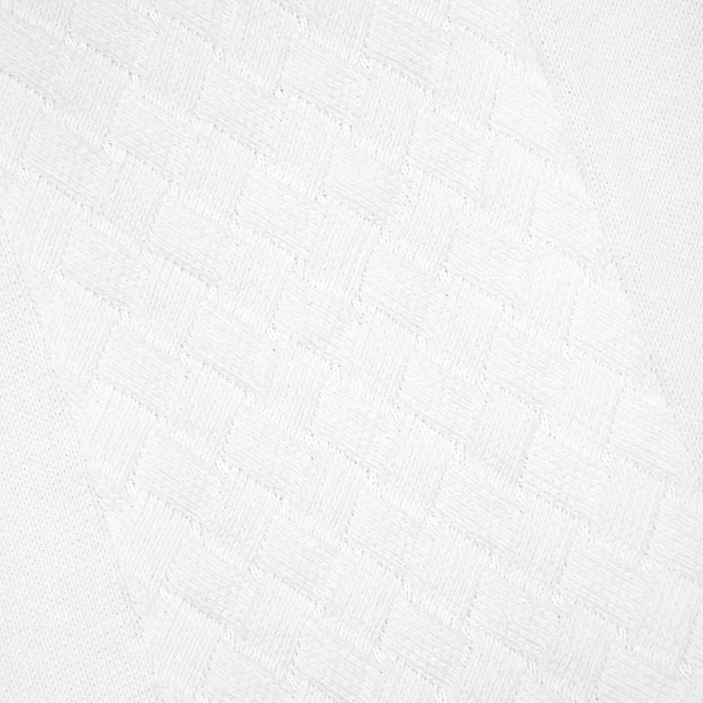 "on air" Polo knit off white