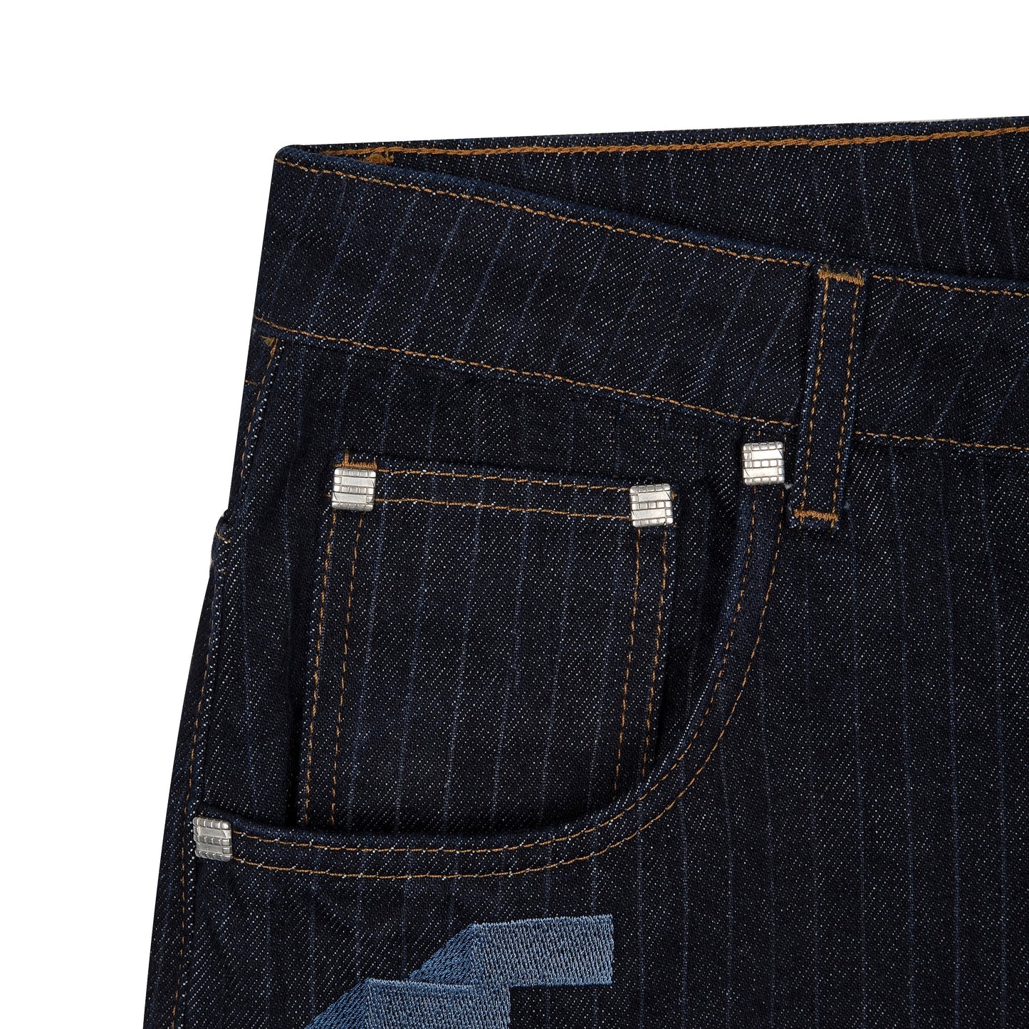 "on air" raw Denim