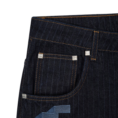 "on air" raw Denim
