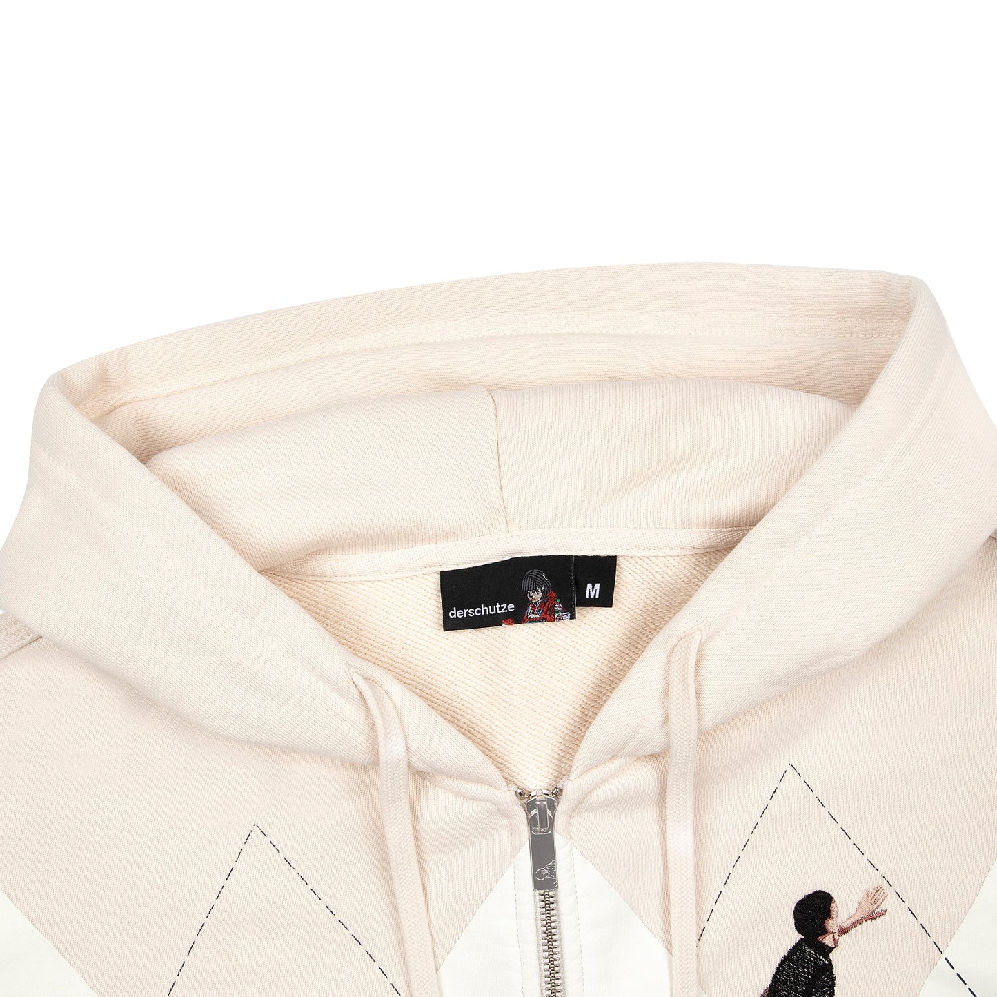 "on air" Zip Up beige