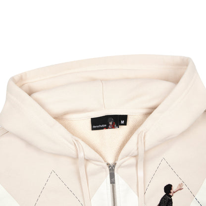 "on air" Zip Up beige