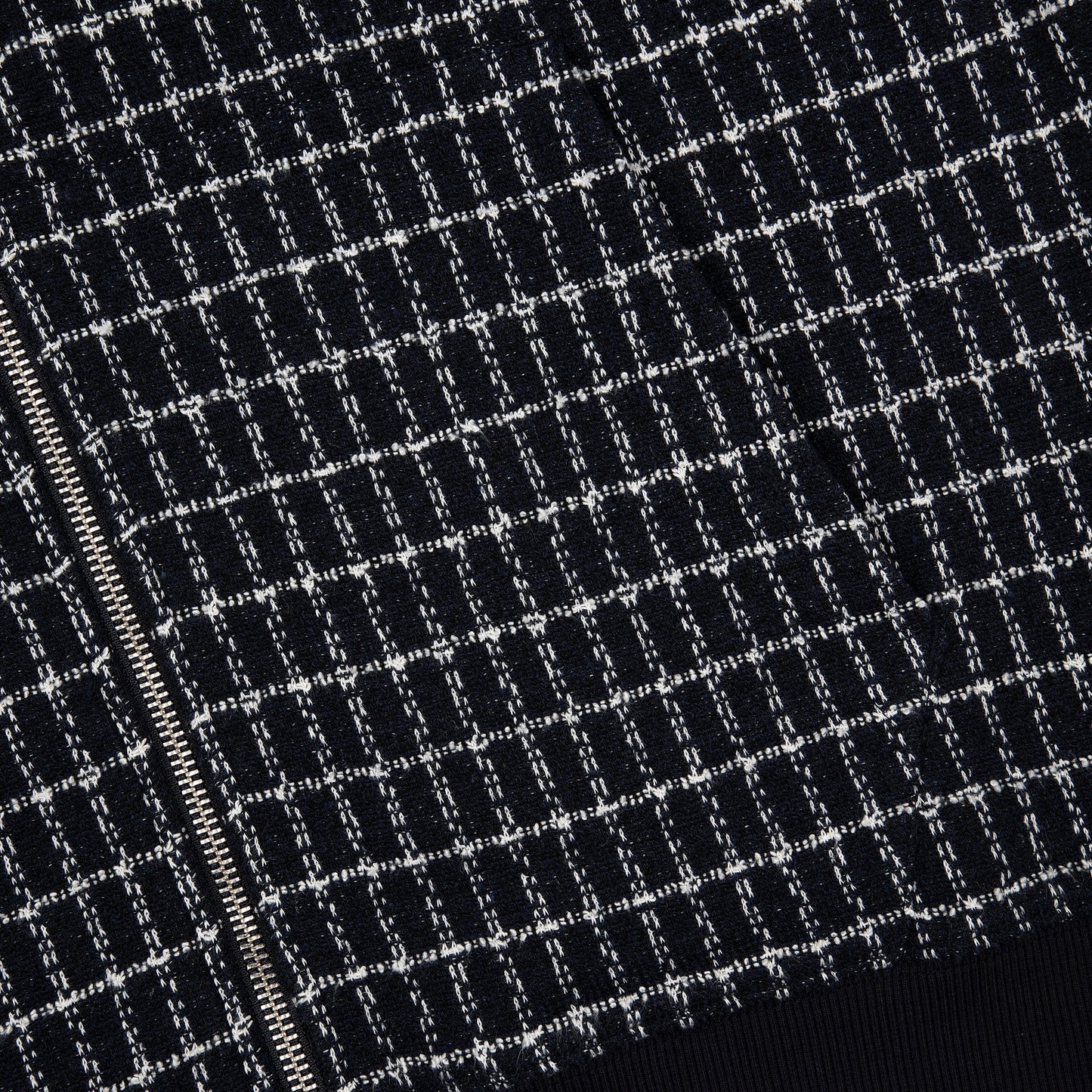 "on air" tweed Zip Up