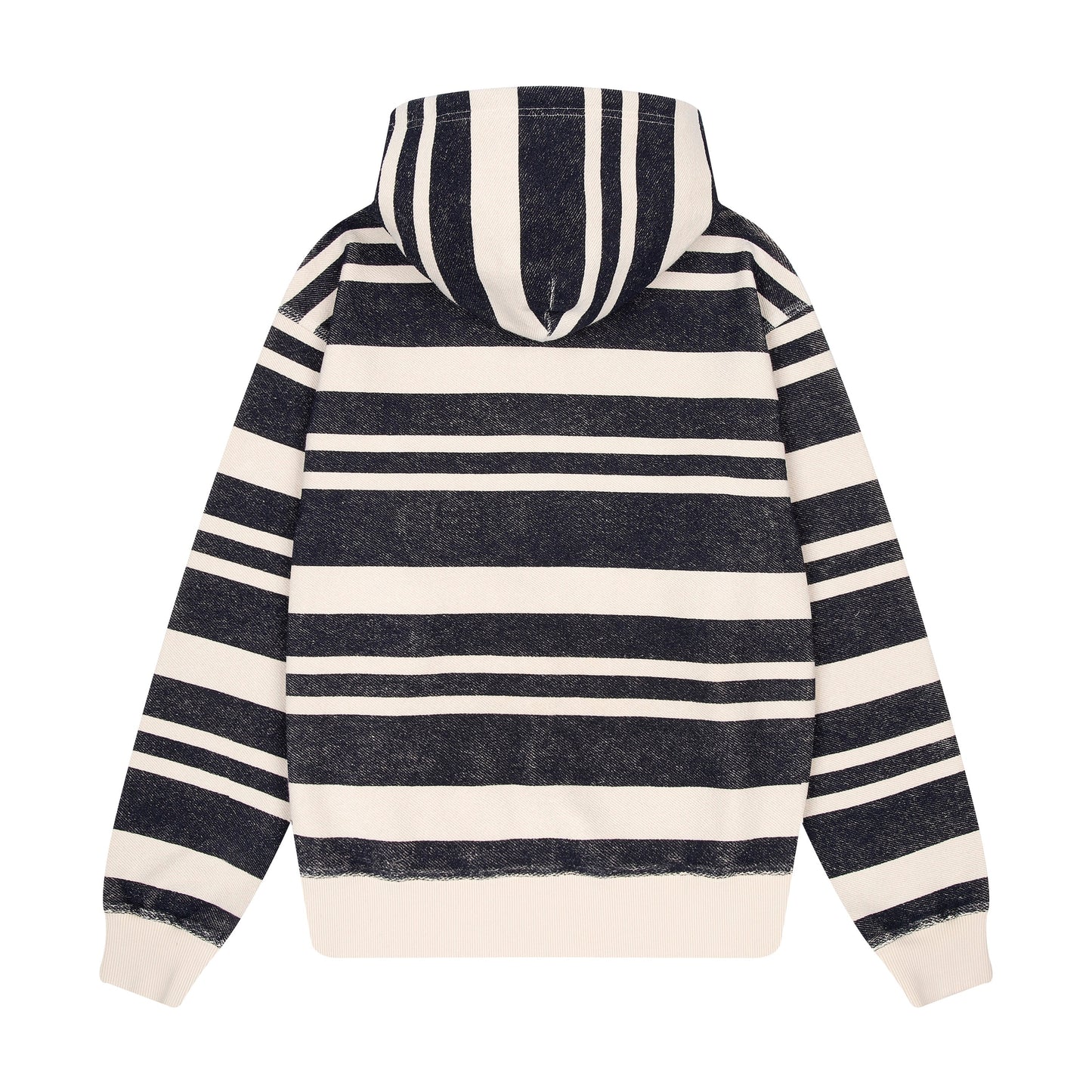 "on air" striped Zip Up