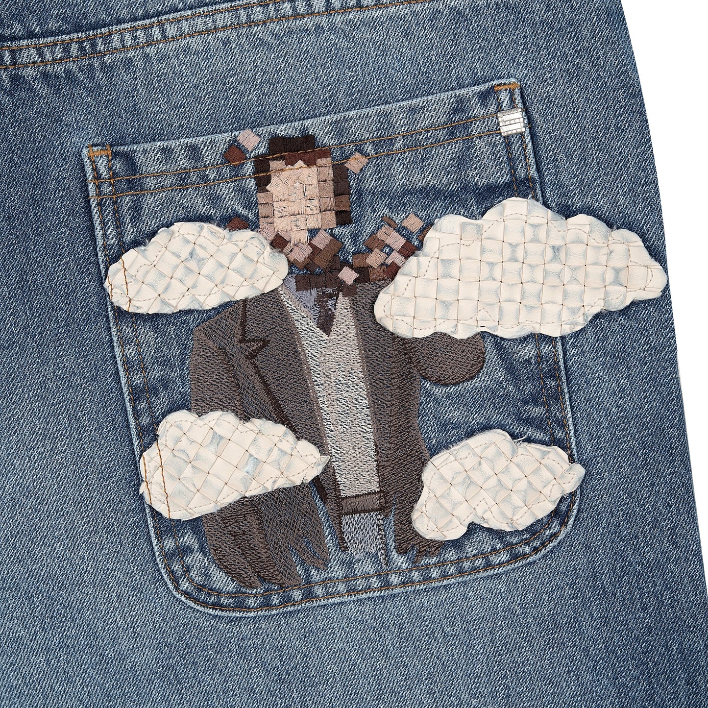 "on air" Denim light blue