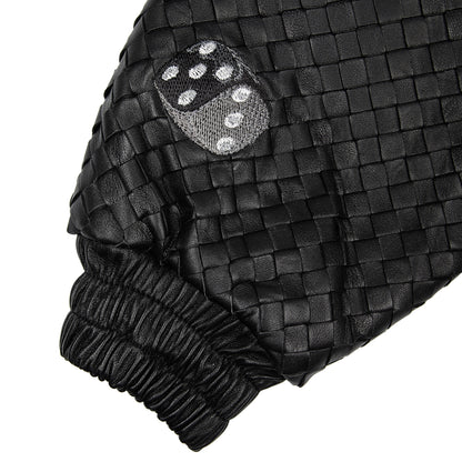 "dice" Leather Jacket