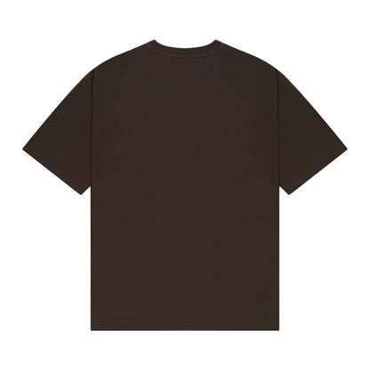 "on air" T Shirt brown