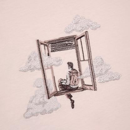 "on air" T Shirt pink