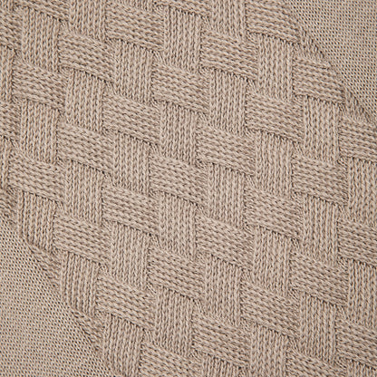 "on air" Polo knit beige