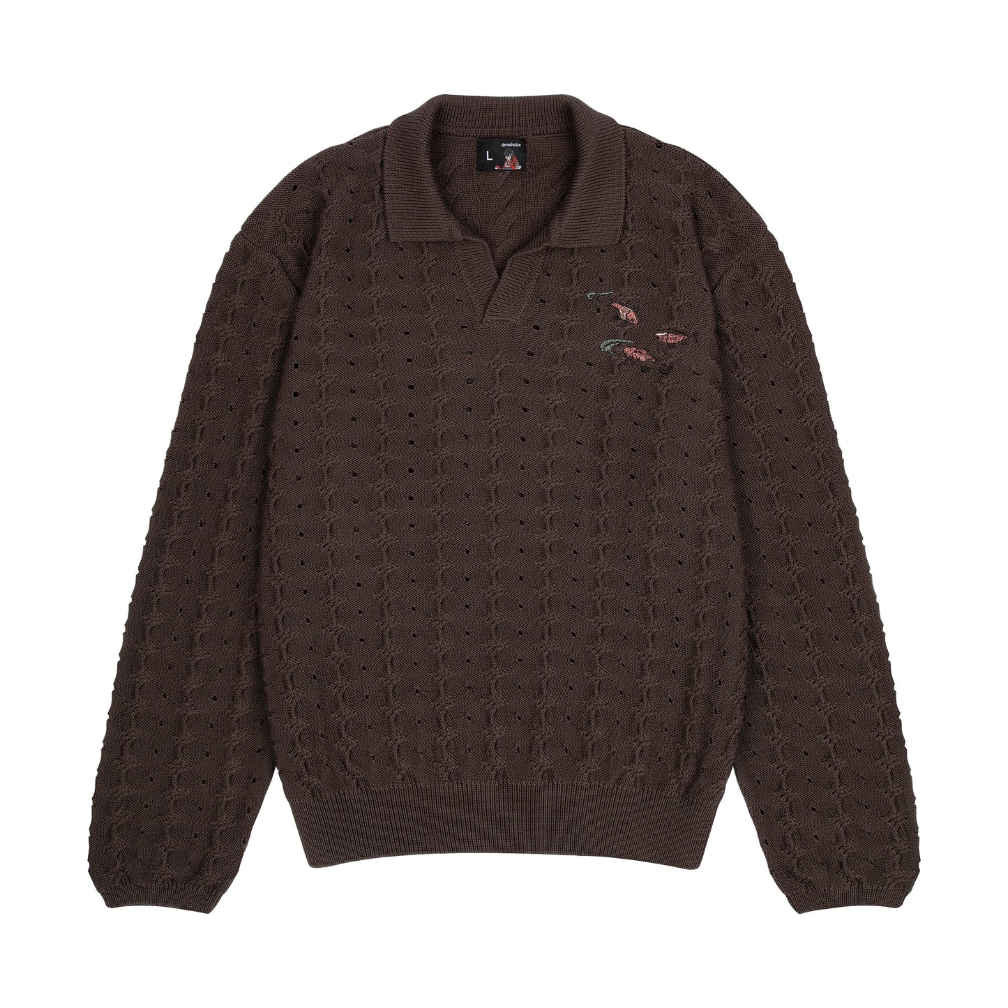 "lotus v2" longsleeve Knit brown