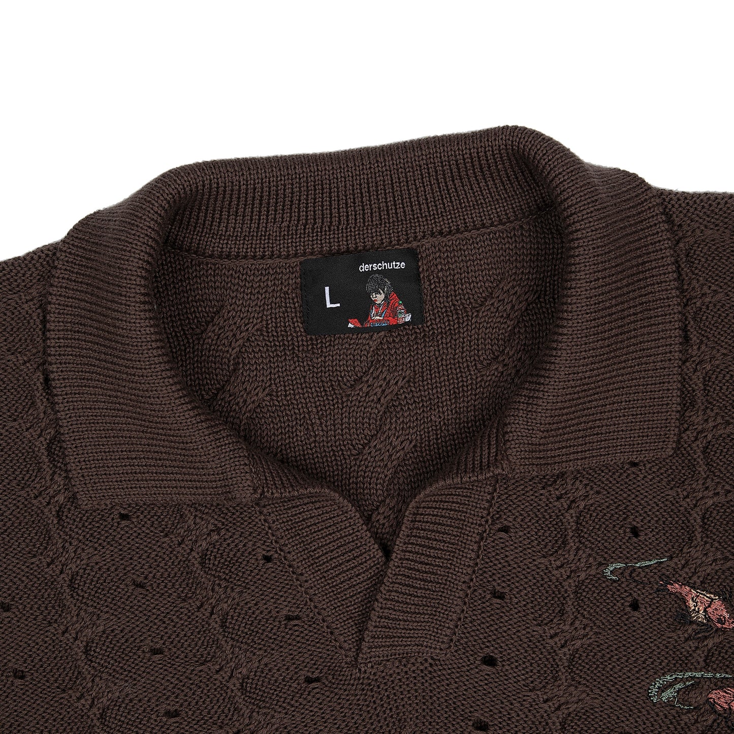 "lotus v2" longsleeve Knit brown