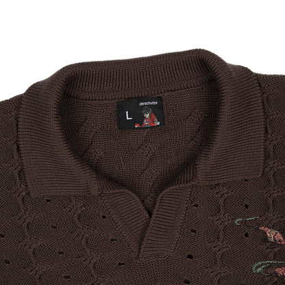 "lotus v2" longsleeve Knit brown