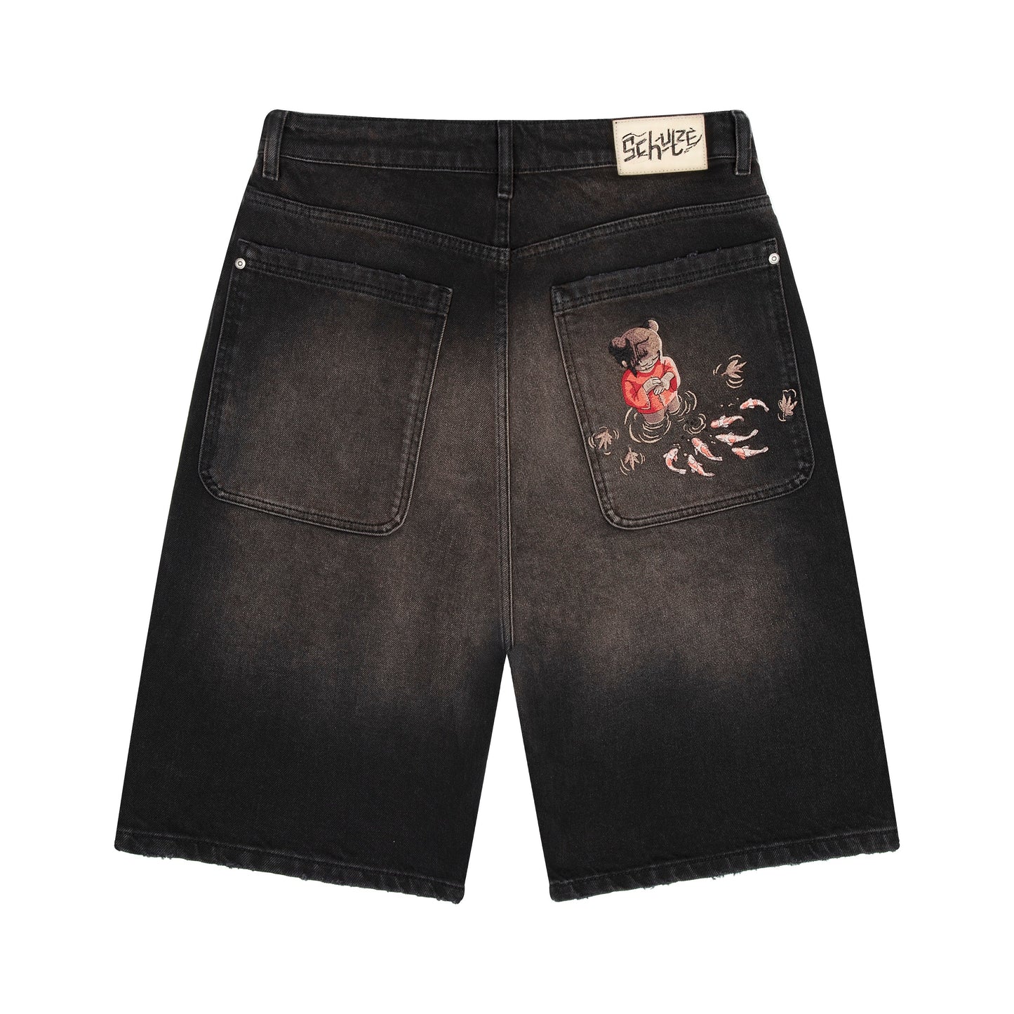 "koi fish v2" Jorts black