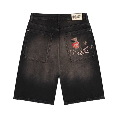 "koi fish v2" Jorts black