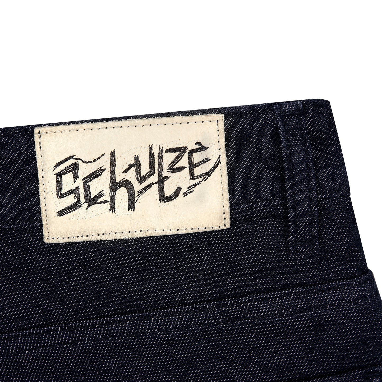 "koi fish v2" Jorts raw indigo