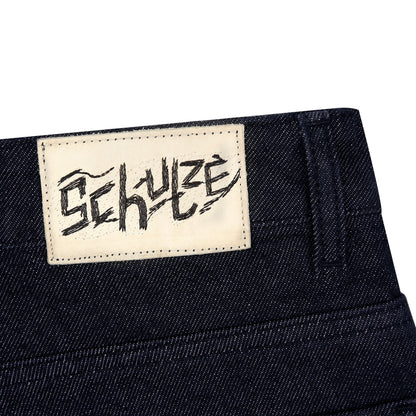 "koi fish v2" Jorts raw indigo