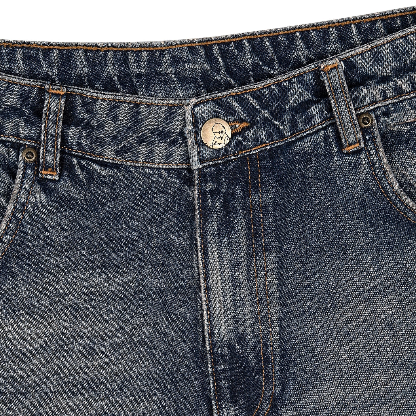 "blossom v2" patchwork washed Denim