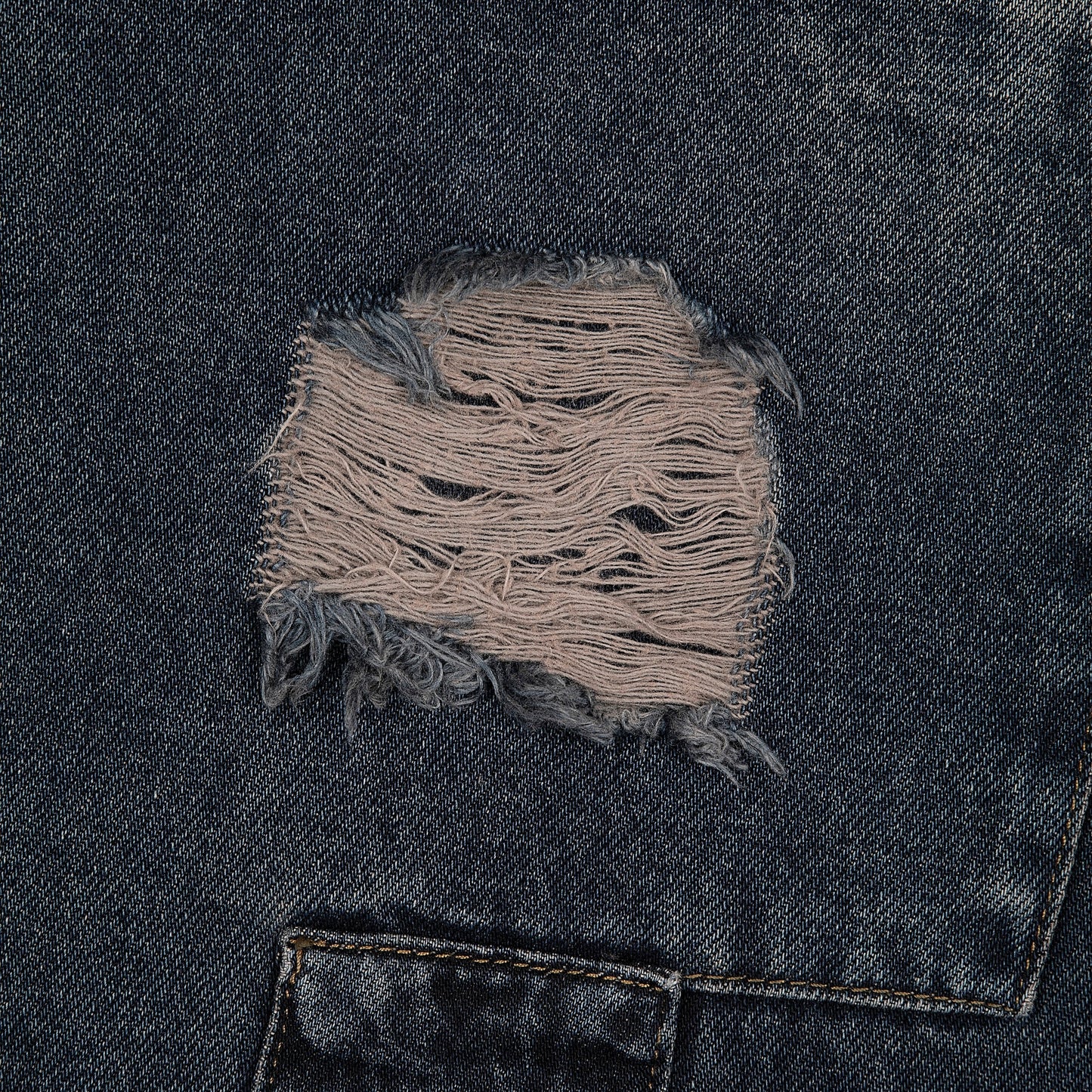 "blossom v2" patchwork Denim dark indigo