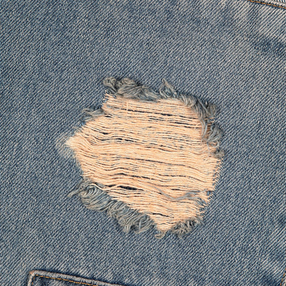 "blossom v2" patchwork Denim light blue