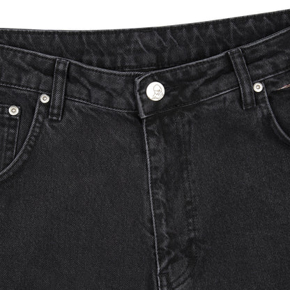 "blossom v2" patchwork Denim black