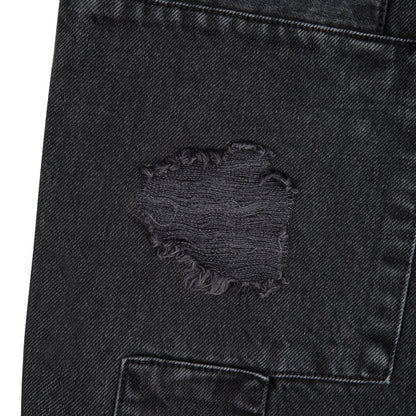"blossom v2" patchwork Denim black