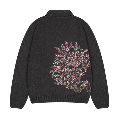 "blossom v2" polo zip Knit