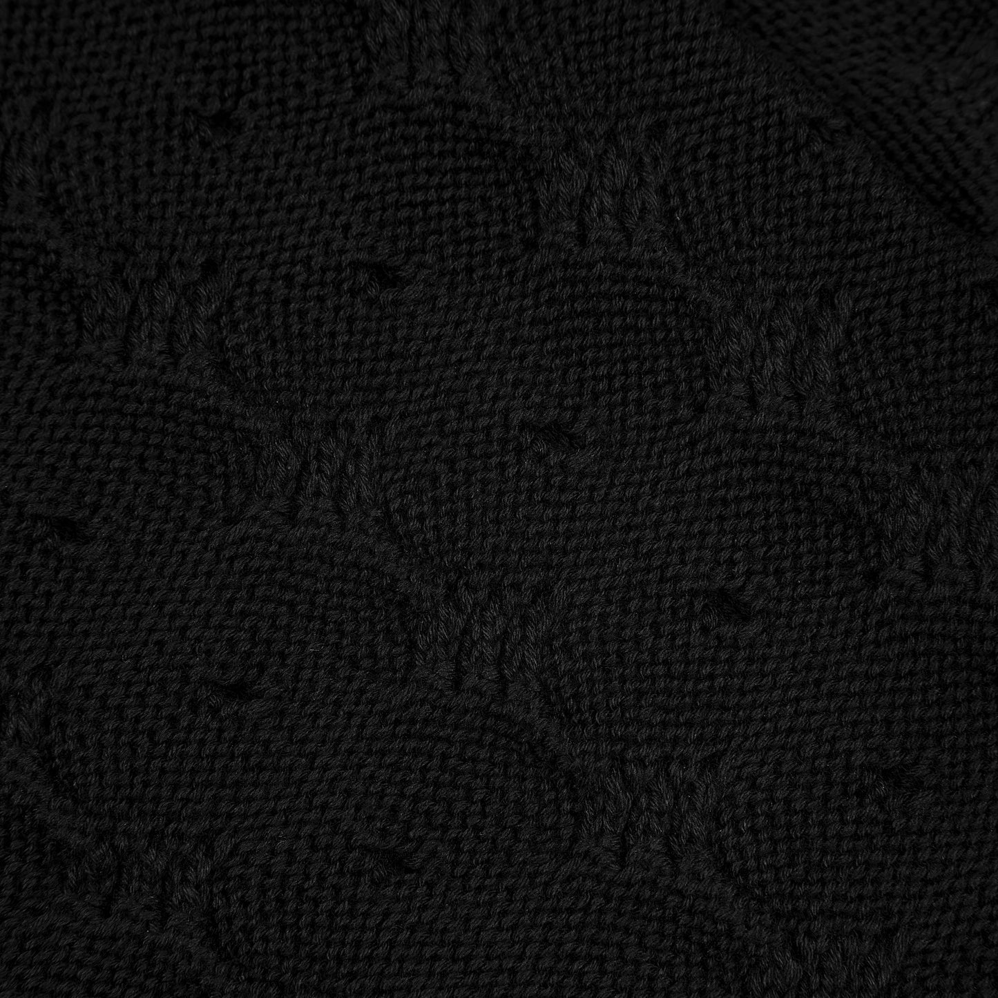 "lotus v2" longsleeve Knit black