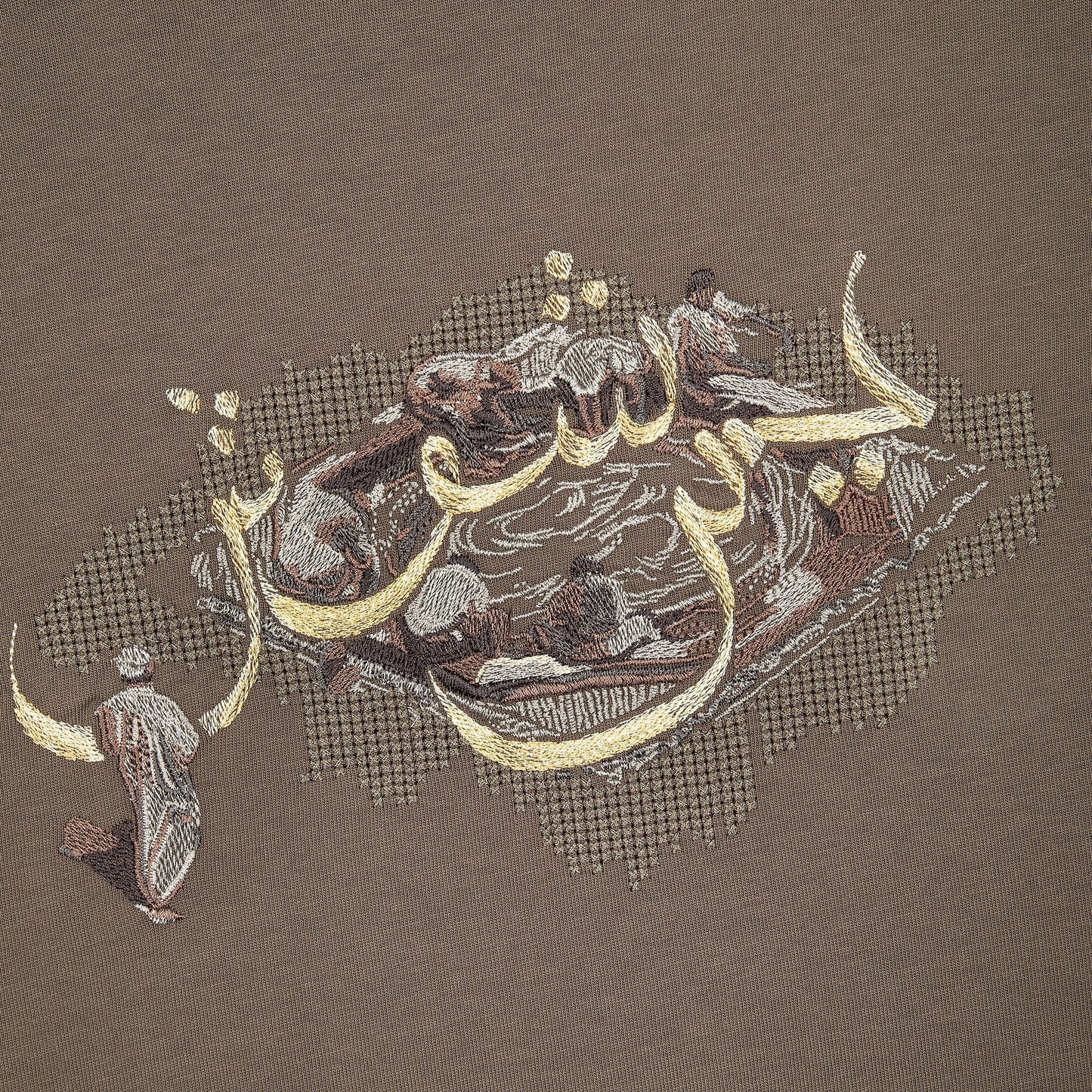 "aziza" T Shirt lightbrown