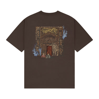 "aziza" T Shirt brown