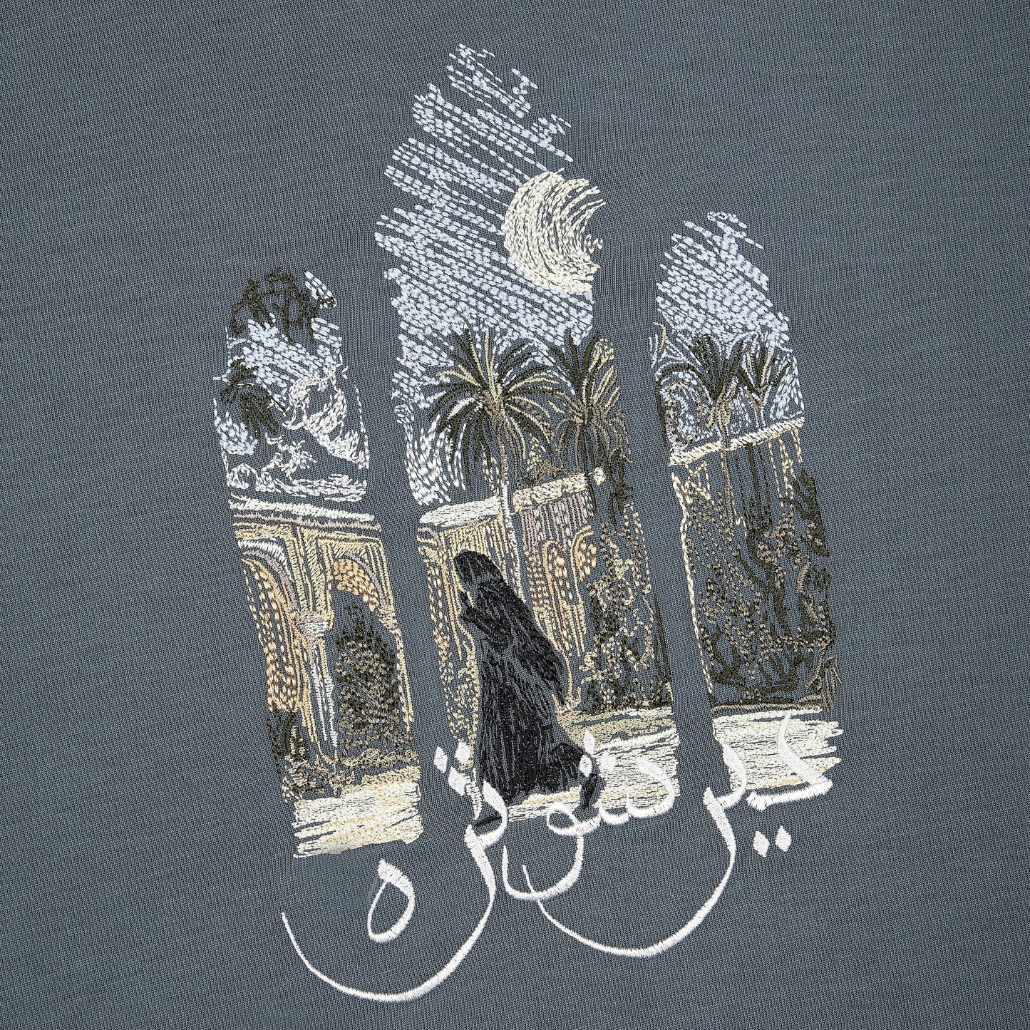 "aziza" T Shirt blue