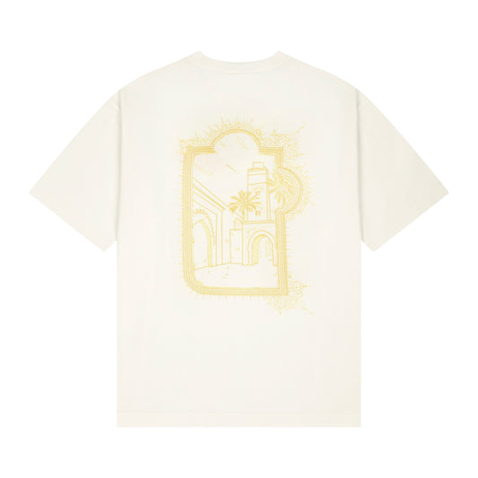 "aziza" T Shirt off white