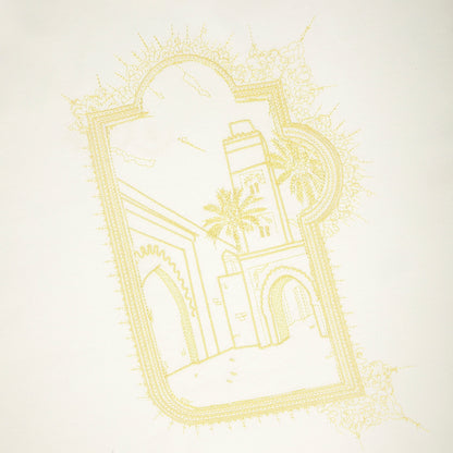 "aziza" T Shirt off white