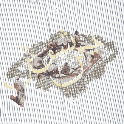 "aziza" striped Shirt