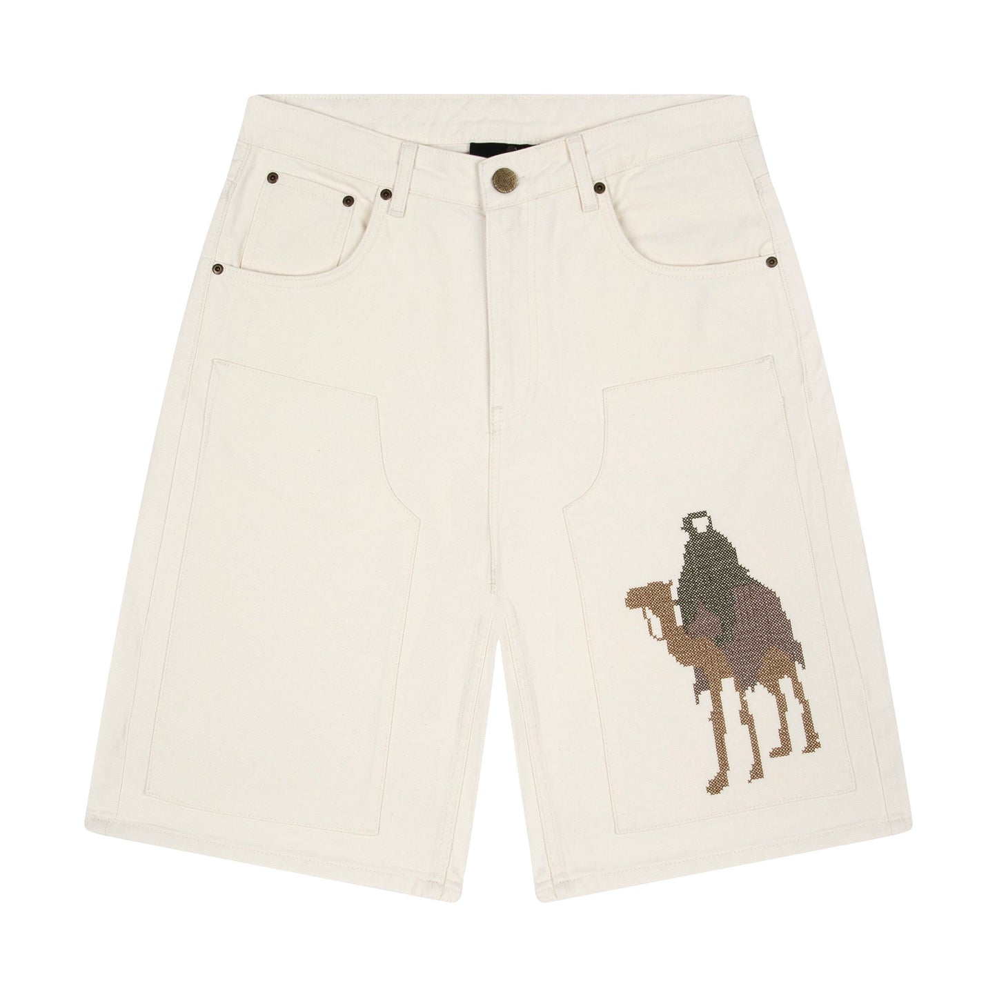 "aziza" Jorts off white