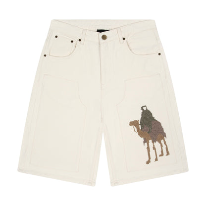 "aziza" Jorts off white