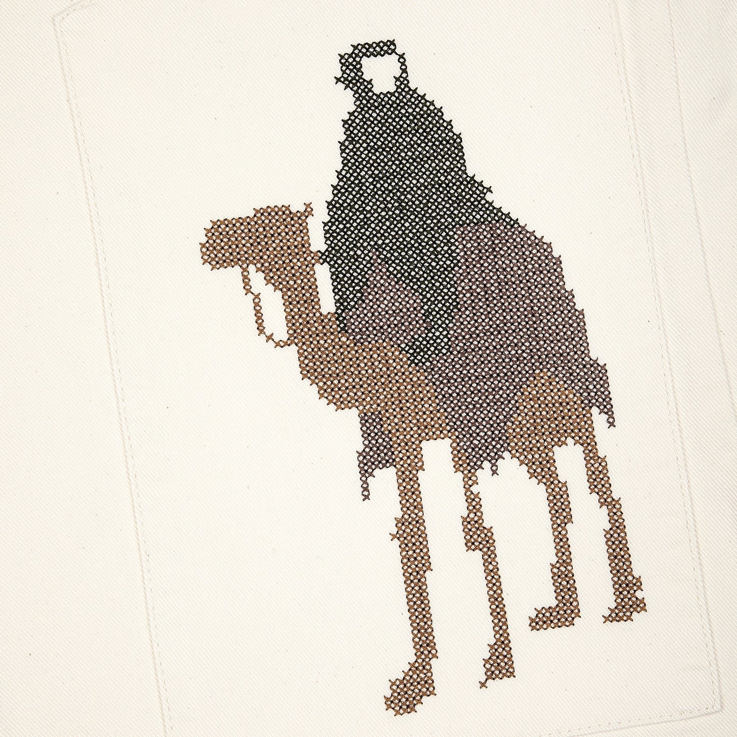 "aziza" Jorts off white