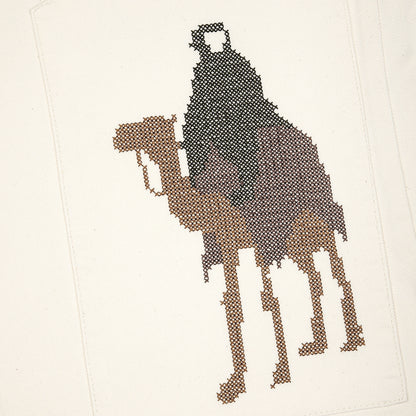 "aziza" Jorts off white