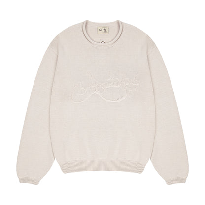 "aziza" longsleeve Knit off white
