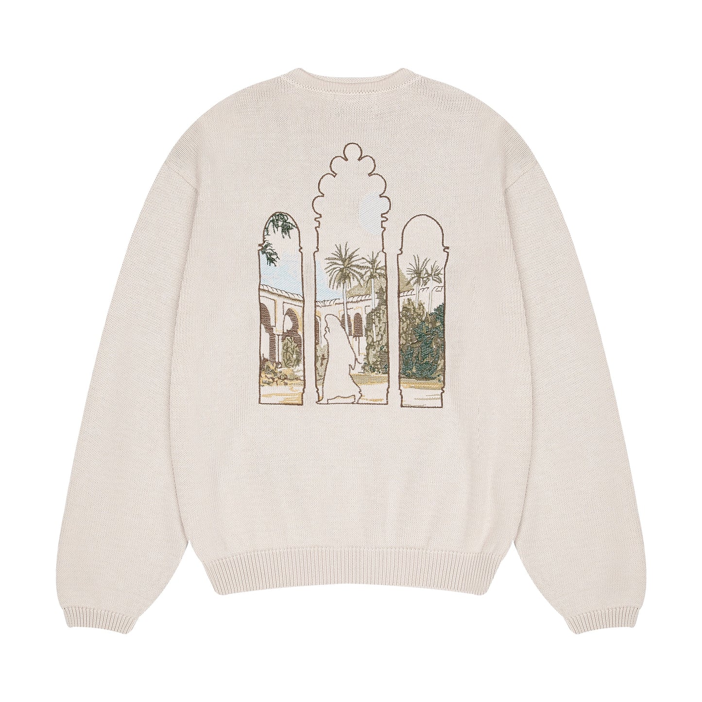 "aziza" longsleeve Knit off white
