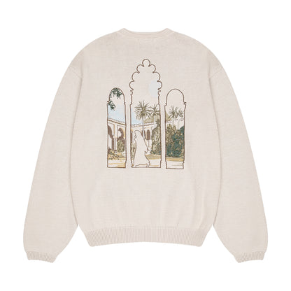 "aziza" longsleeve Knit off white