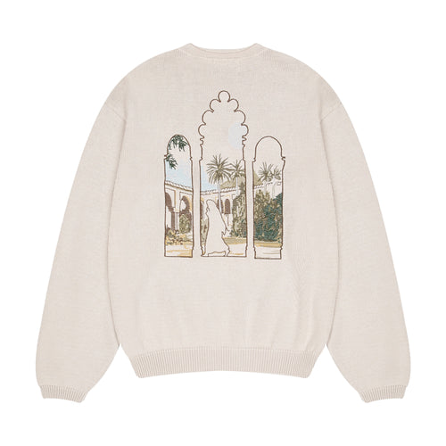 "aziza" longsleeve Knit off white