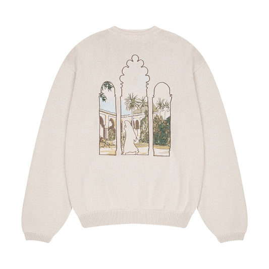"aziza" longsleeve Knit off white