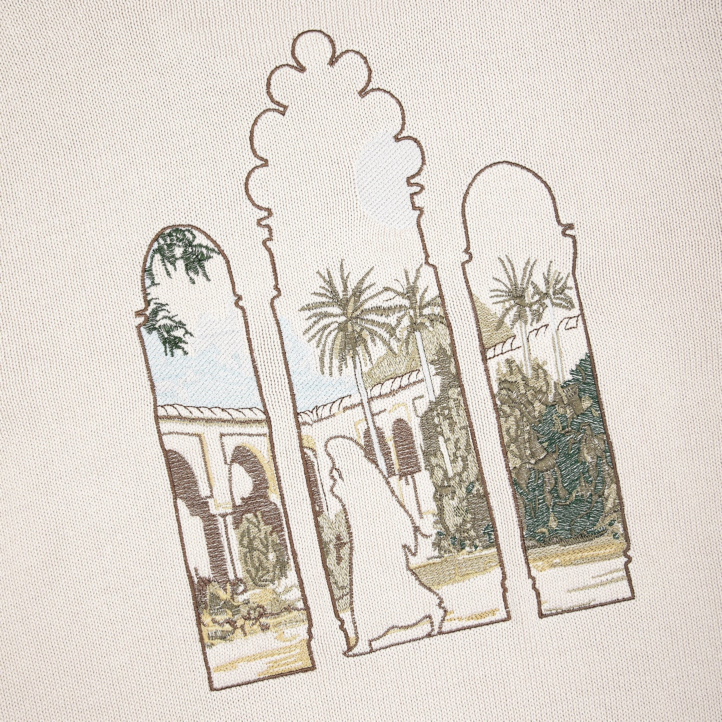 "aziza" longsleeve Knit off white